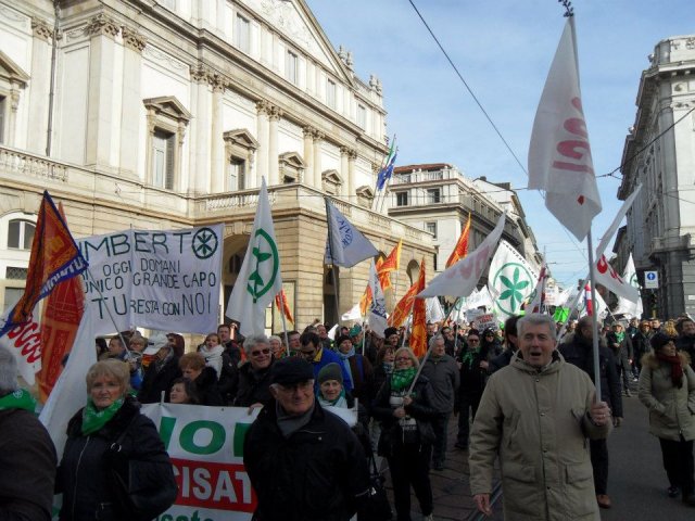 Milano - Manifestazione 20 gennaio 2012